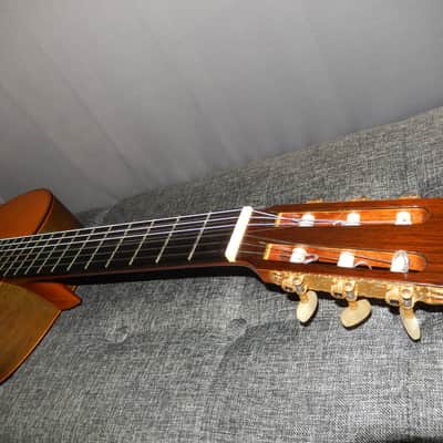 BARGAIN - KAZUO ICHIYANAGI No30 1987 - ROBERT BOUCHET CLASS CLASSICAL CONCERT GUITAR - SPRUCE/BRAZILIAN ROSEWOOD image 6