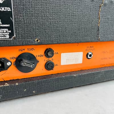 Matamp Slave Unit OR SL100 Amplifier Head 1970s - Black image 12