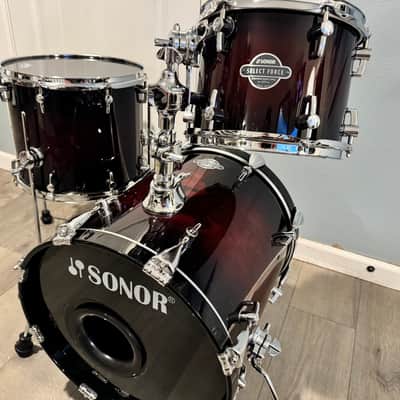 Sonor Select Force 2000s - Brown Fade stain and lacquer image 2