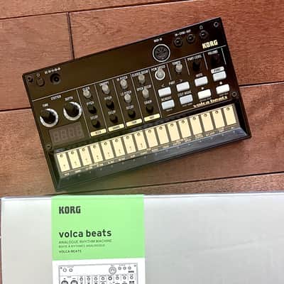 Korg Volca Beats Analog Rhythm Machine Synthesizer - Black