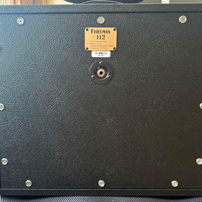 Friedman 112 Vintage 65-Watt 1x12" Closed Back Guitar Speaker Cabinet 2019 - Present - Black image 2