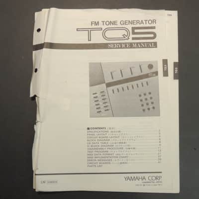 Yamaha TQ5 Service Manual