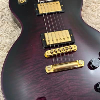 Trogly's Gibson Custom Shop Purple Widow Les Paul Custom 2012 image 13