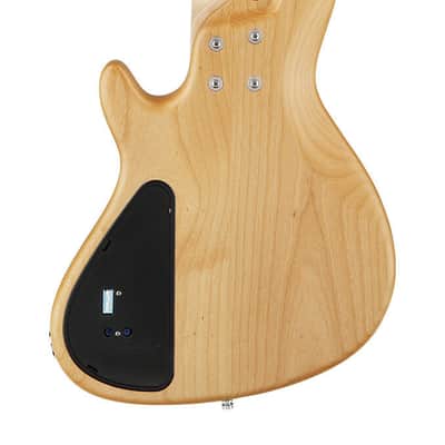 Sadowsky MetroLine 24-Fret Singlecut Vintage Bass 5 String, Red Alder Body, Natural Transparent Satin image 2