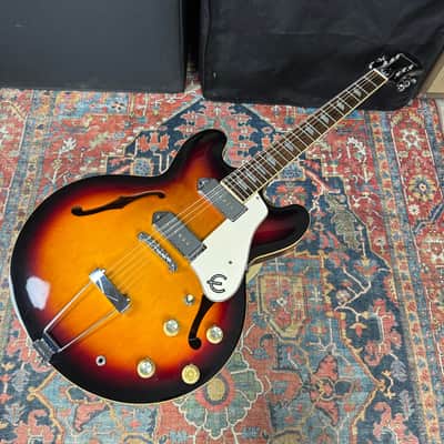 Epiphone Casino Vintage Collection Reissue Peerless Tri-Burst - 1998 image 13