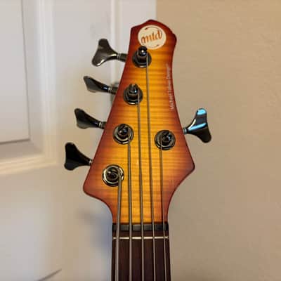 MTD Kingston Saratoga Deluxe 5 with Laurel Fretboard 2020 - Present - Deep Cherry Burst image 3