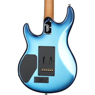 Ernie Ball Music Man Luke 4 Electric Guitar (with Softshell Case), Diesel, Open Box (Very Good) image 5