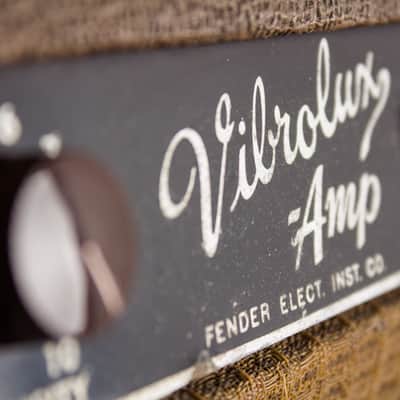 Fender  Vibrolux 6G11A Tube Amplifier (1961), ser. #00624. image 18