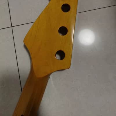 Maple Bass Neck with Rosewood Fretboard - 20Fret image 2