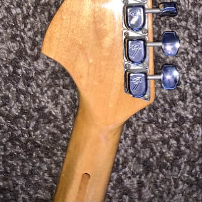 Vintage 1973 fender Stratocaster maple Fretboard electric.guitar hardtail  made in the usa  Sunburst image 9