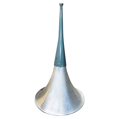 5 Core PA Horn Speaker Indoor Outdoor 22 Inch Long Range Trumpet Horn - Loud Sound Megaphone +Mounting Bracket | Aluminum-Iron Body | Universal Screw-On | Weatherproof-22" Long Throw Aluminum Horn+Metal image 1