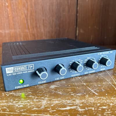 E-MU Systems ProFormance / 1+ Piano Module w/ power supply
