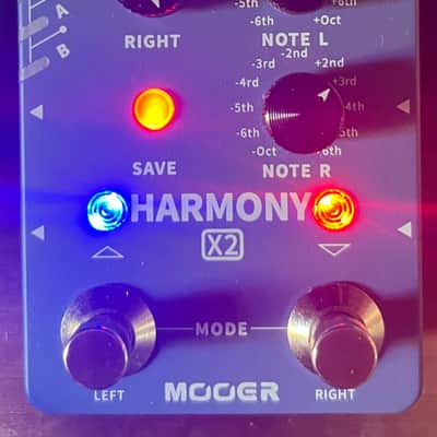 Mooer Harmony X2 2024 - blue image 1