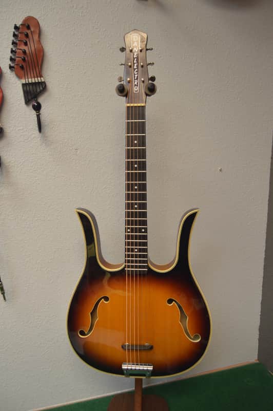 Vintage Danelectro Longhorn Acoustic - ALL Original -  Mint Condition image 1