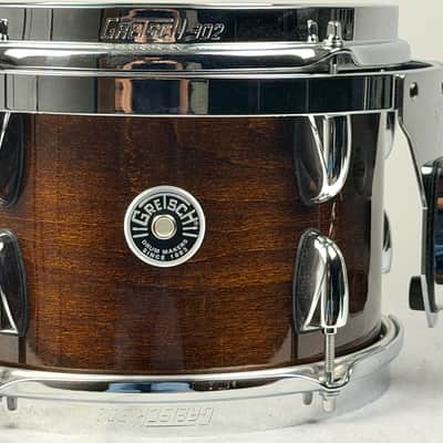 Gretsch 22/10/12/16" Brooklyn Drum Set - Gloss Walnut image 10