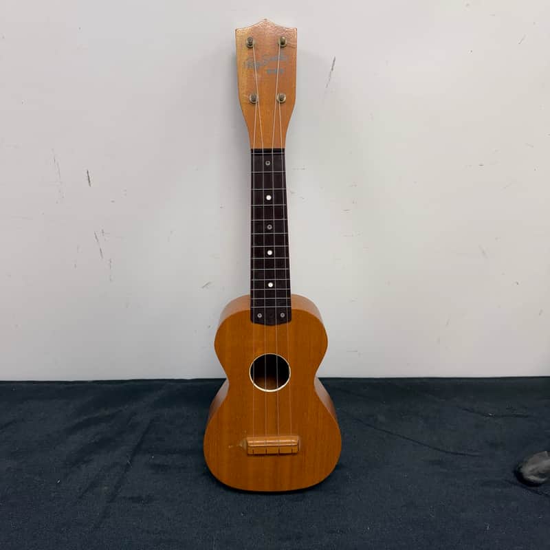 Vintage 1950's Roy Smeck Genuine Mahogany Soprano Ukulele  USA Made by Harmony image 1