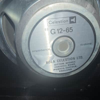 2 X Celestion G12-65 1980 Matched Pair image 2