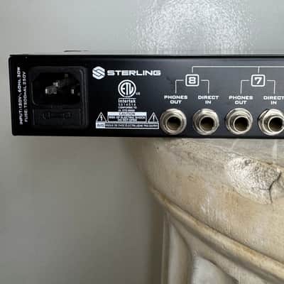 Sterling Audio 8-Channel Headphone Amplifier SHA8 Rack Mount Amp image 10