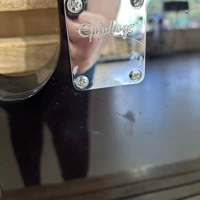Epiphone Les Paul Special II - Transparent Black image 11