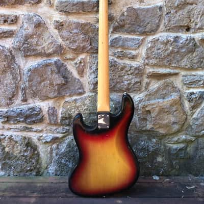 1972 Fender Jazz Bass Sunburst image 2
