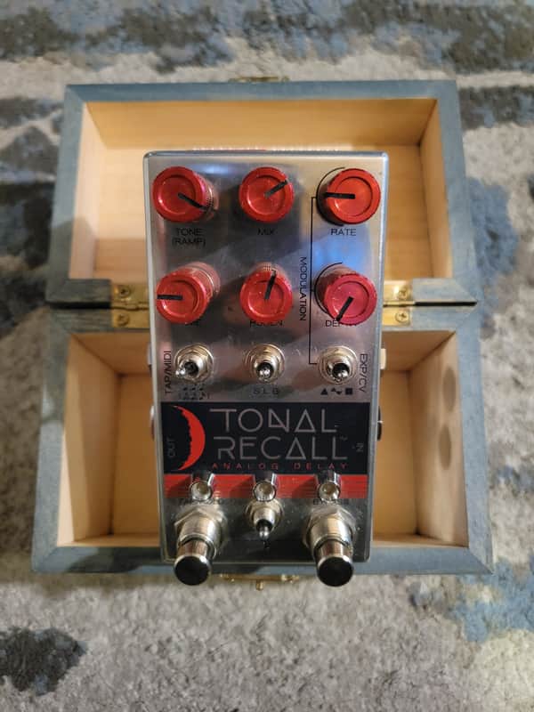 Chase Bliss Audio Tonal Recall V2 Red Knob Mod Analog Delay | Reverb