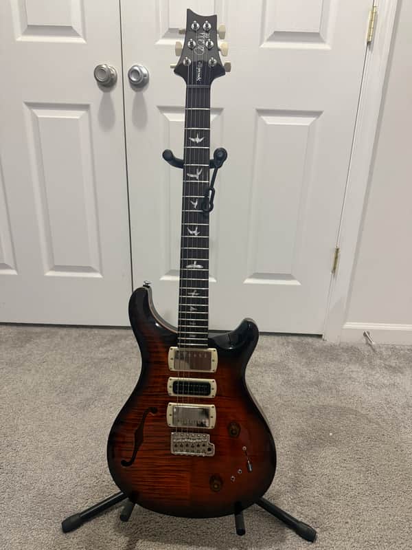 PRS SE Special Semi-Hollow 2025 - Present - Orange Tiger Smokeburst