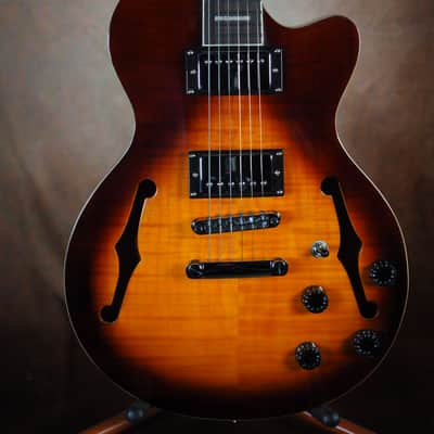 Firefly Aerosonic FFLPS Les Paul style - Red Tobacco Sunburst image 1