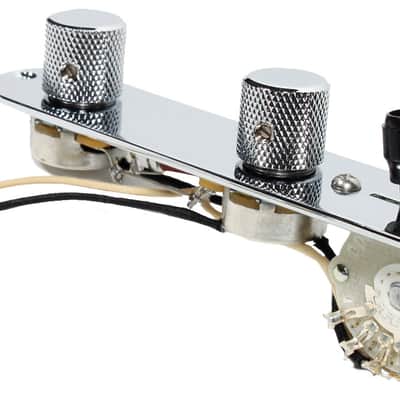 920D Custom Shop T4W-C 4-Way Tele Control Plate w/ Oak Grigsby Switch