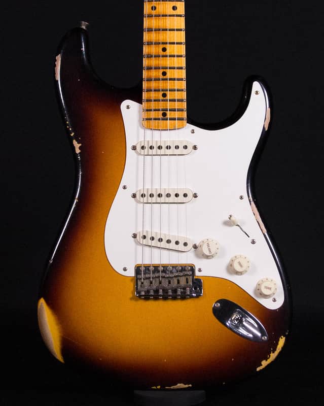 Fender Custom Shop LTD '57 Stratocaster, Relic, Wide Fade 2-Color Sunburst image 1