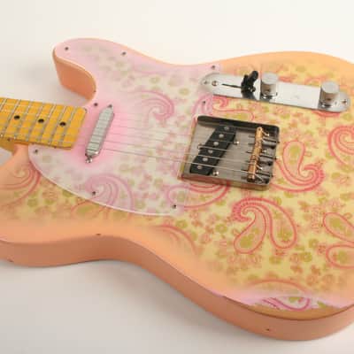 Nash T-68 PSLY Pink Paisley Lollar Pickups GRT-515 image 11