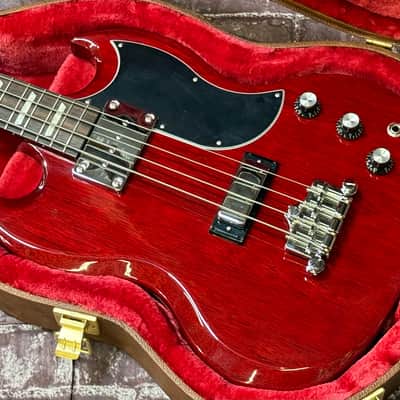 Gibson SG Standard Bass Guitar Short Scale Heritage Cherry New Unplayed Auth Dlr 7lb 6oz #081 image 7