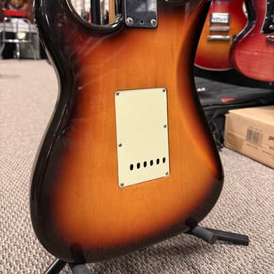 Fender Standard Stratocaster with S1 Tremolo with Maple Fretboard MIJ 1984 - 1987 - Brown Sunburst image 5