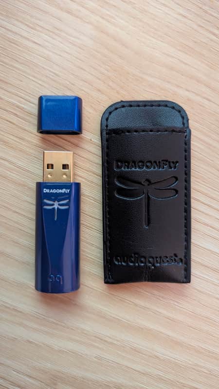 AudioQuest DragonFly Cobalt USB DAC and Headphone Amplifier 2019 - Present - Cobalt image 1