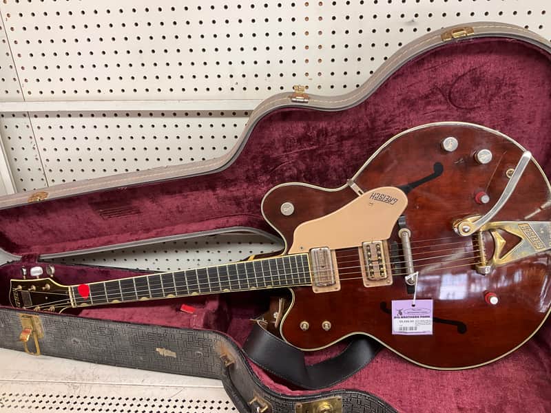 Gretsch 6122 Chet Atkins Country Gentleman 1961 - 1963 - Walnut Brown image 1