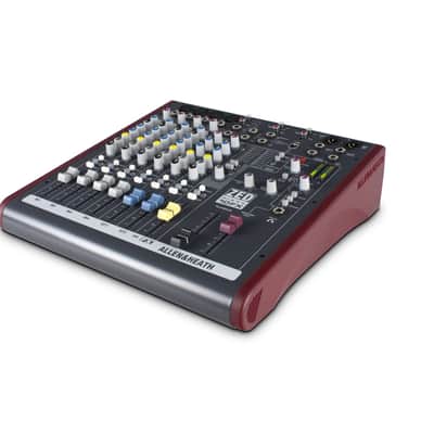Allen & Heath ZED60-10FX 10 Channel Analog Mixer with FX, 60mm Faders image 2