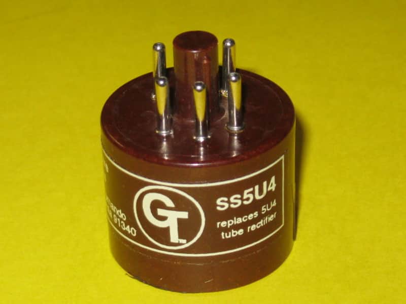 ONE (old stock / open package) Groove Tubes GT-SS5U4 Rectifier