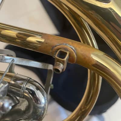 Holton H378 Intermediate French Horn 2010s - Clear Lacquer Brass image 5
