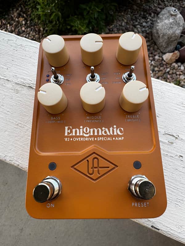 Universal Audio Enigmatic '82 Overdrive Special Amp 2024 - Present - Gold image 1
