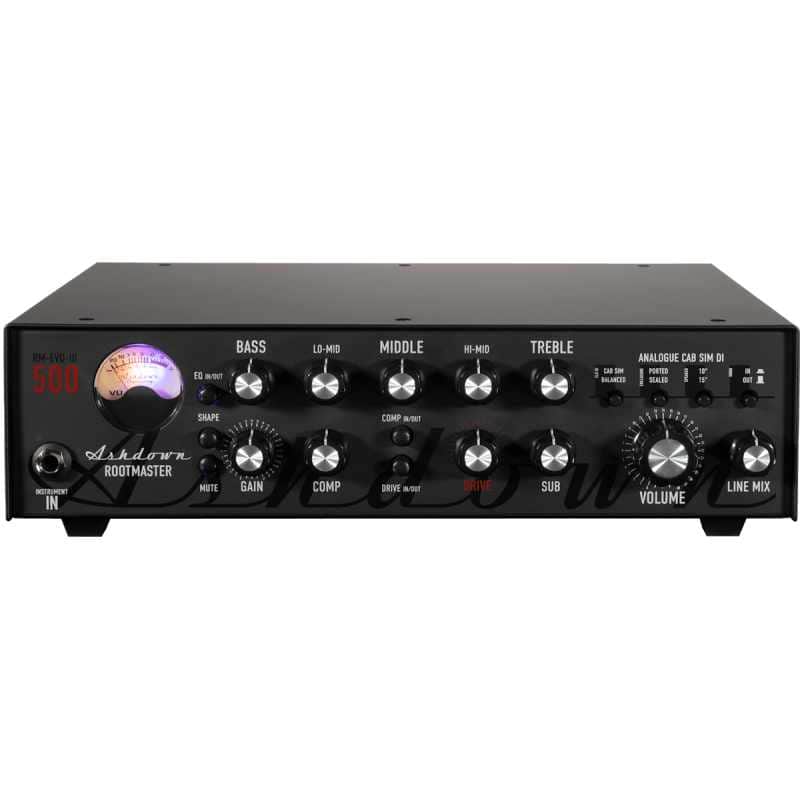 Ashdown RM-500 EVO III Rootmaster 500-Watt Bass Amp Head image 1