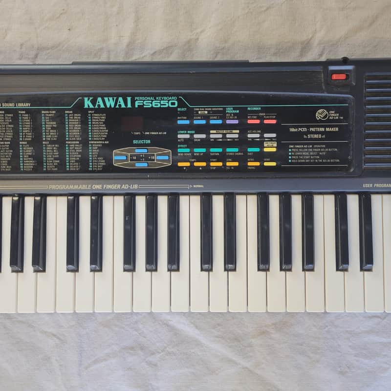 Kawai FS-650 80s Synthesizer Keyboard | Reverb