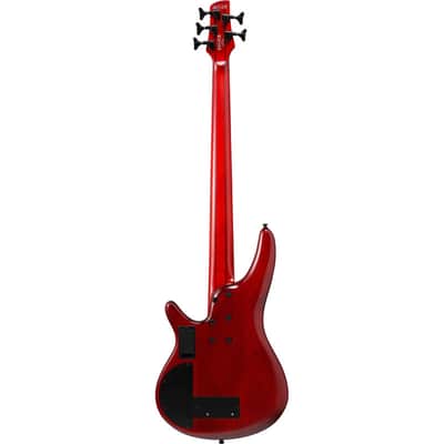 Ibanez Bass Workshop SRD905F 5-String Fretless Bass Brown Topaz Burst image 2