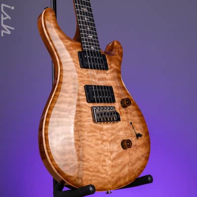 PRS Wood Library Custom 24 Artist Quilt Maple Natural Smokeburst image 3