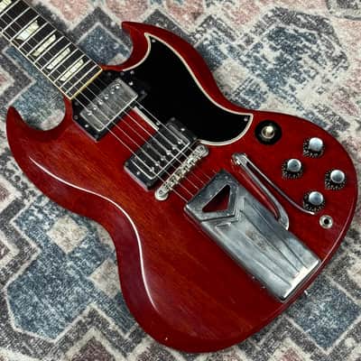 1961 Gibson Les Paul Standard Vintage Cherry 2x PAF Patent Applied For Made In Kalamazoo Electric Guitar W/ Original Lifton Hardshell Case! image 9