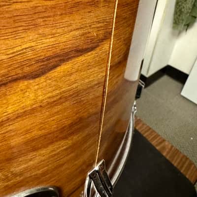 Rogers 16x18 Floor Tom - 3ply - 4 Leg Fullerton Era 1970’s - Koa image 13