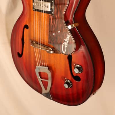 Contessa by Hohner HG16 Hollow Body Electric Guitar Made in Italy vintage 1960s with gig bag image 4