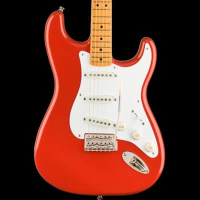 Squier FSR Classic Vibe 50s Strat MN Fiesta Red image 1