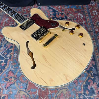 *VIDEO* Epiphone Sheraton II Semi-Hollow Body Natural w/Hard Case- 2008 image 13