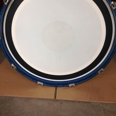 Gretsch New Classic Maple Drum Set 2011 Ocean Blue Sparkle 8, 10, 12, 14, 16, 18, 22 image 23