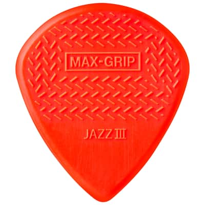 471P3N Max Grip Jazz III Nylon 1,38 mm Sachet de 6 Dunlop image 2