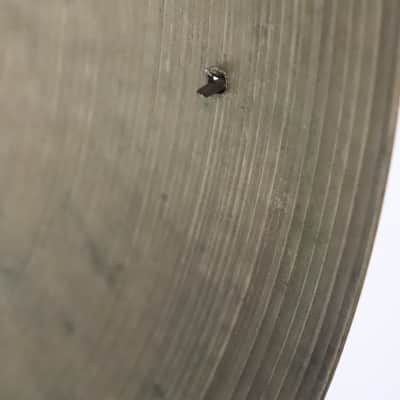 Zildjian 21" A Avedis Sizzle Ride Cymbal Vintage 1960's 2,711g's image 14